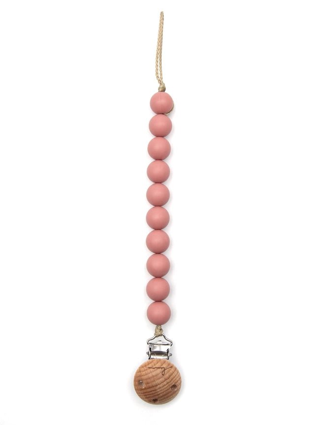 catena per ciuccio - Soho blush - Be Brave Boutique