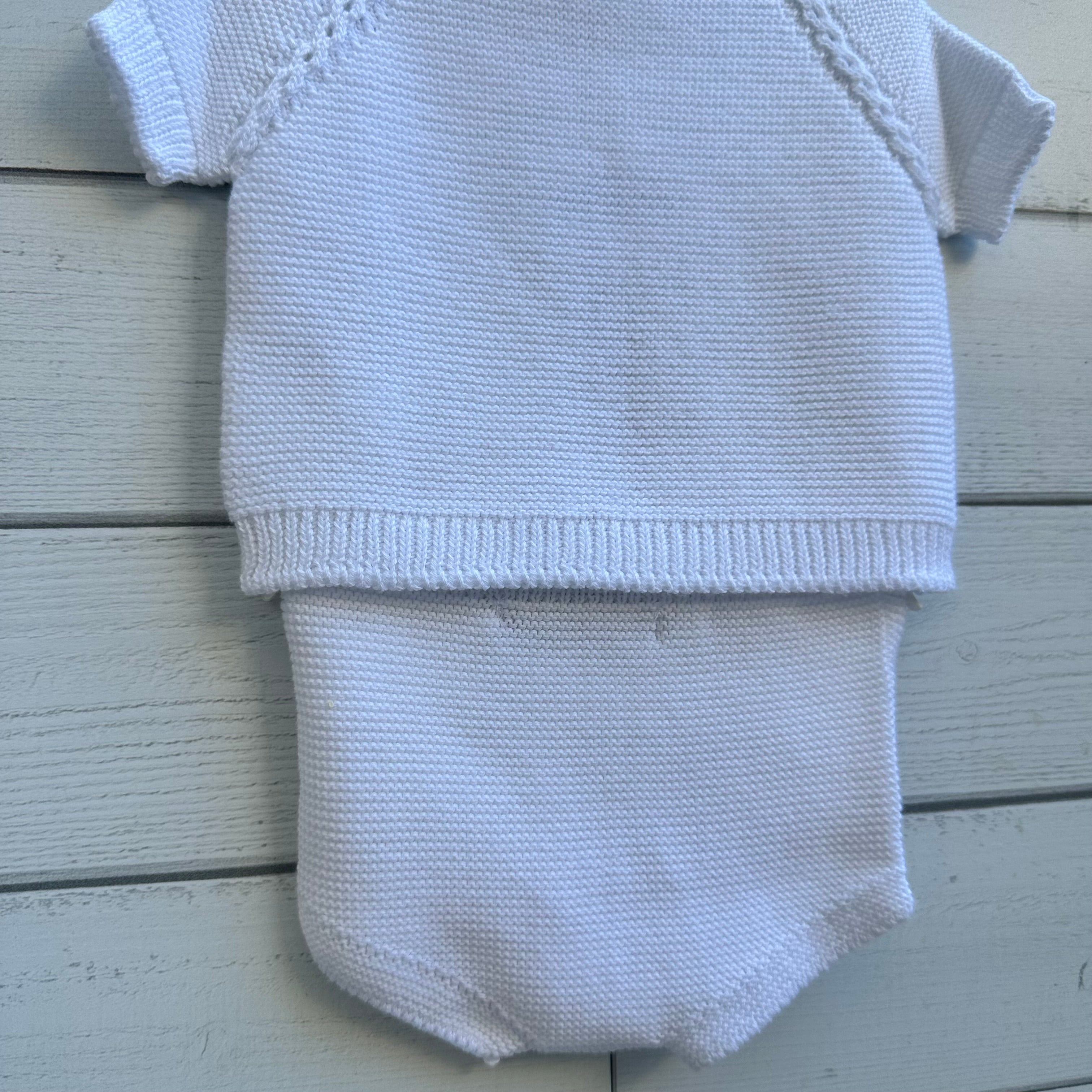 Completo nascita in Filo Bianco - Be Brave Boutique