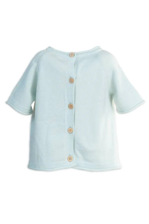 Maglia maniche corte con tasca Bimbo - OCEAN BLU 200 - Be Brave Boutique