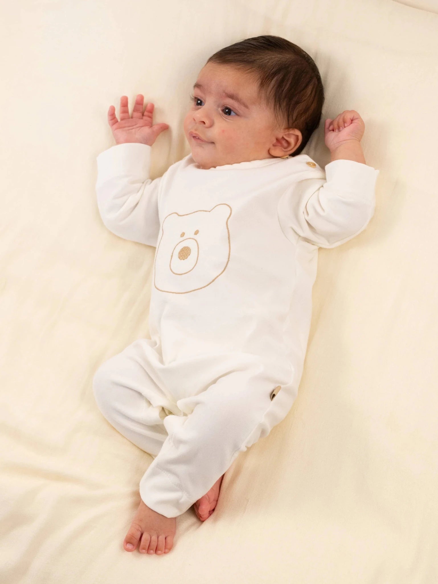Tuta Orso con piedi - OFFWHITE 111