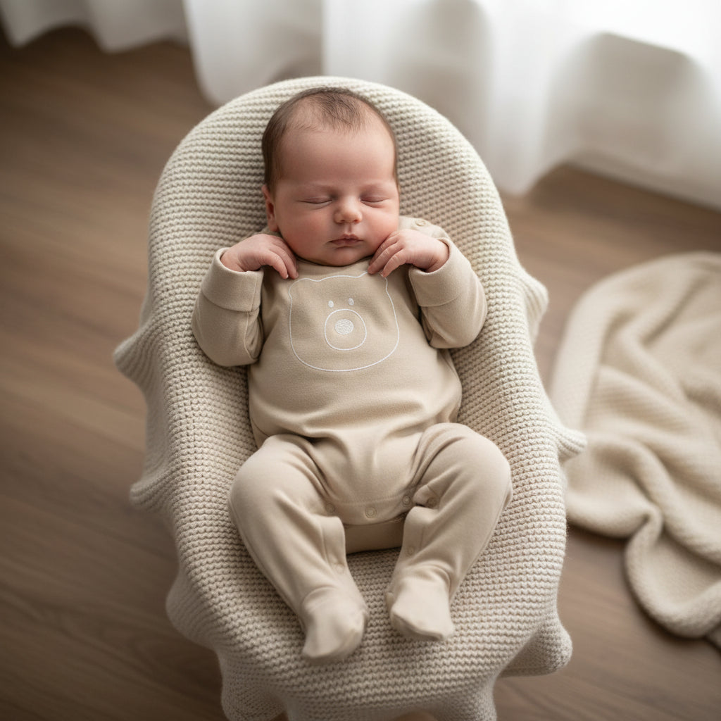 Tuta Orso con piedi - LIGHT MUSTARD 279