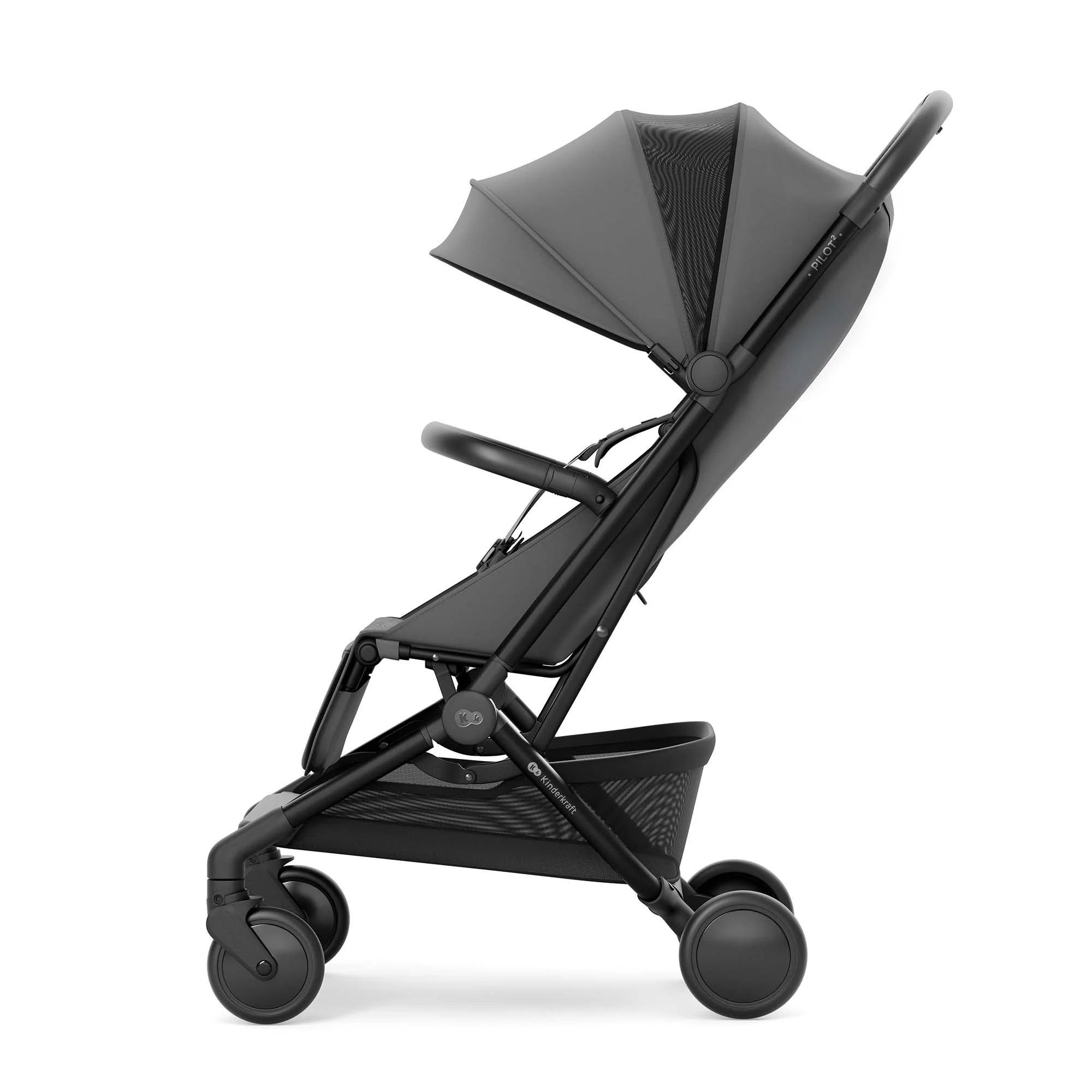 Passeggino per aereo PILOT 2 Grigio - Be Brave Boutique