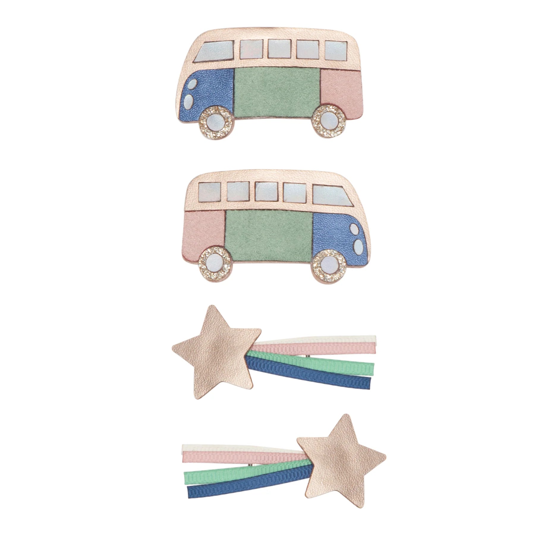 Clip Campervan e stelle - Be Brave Boutique