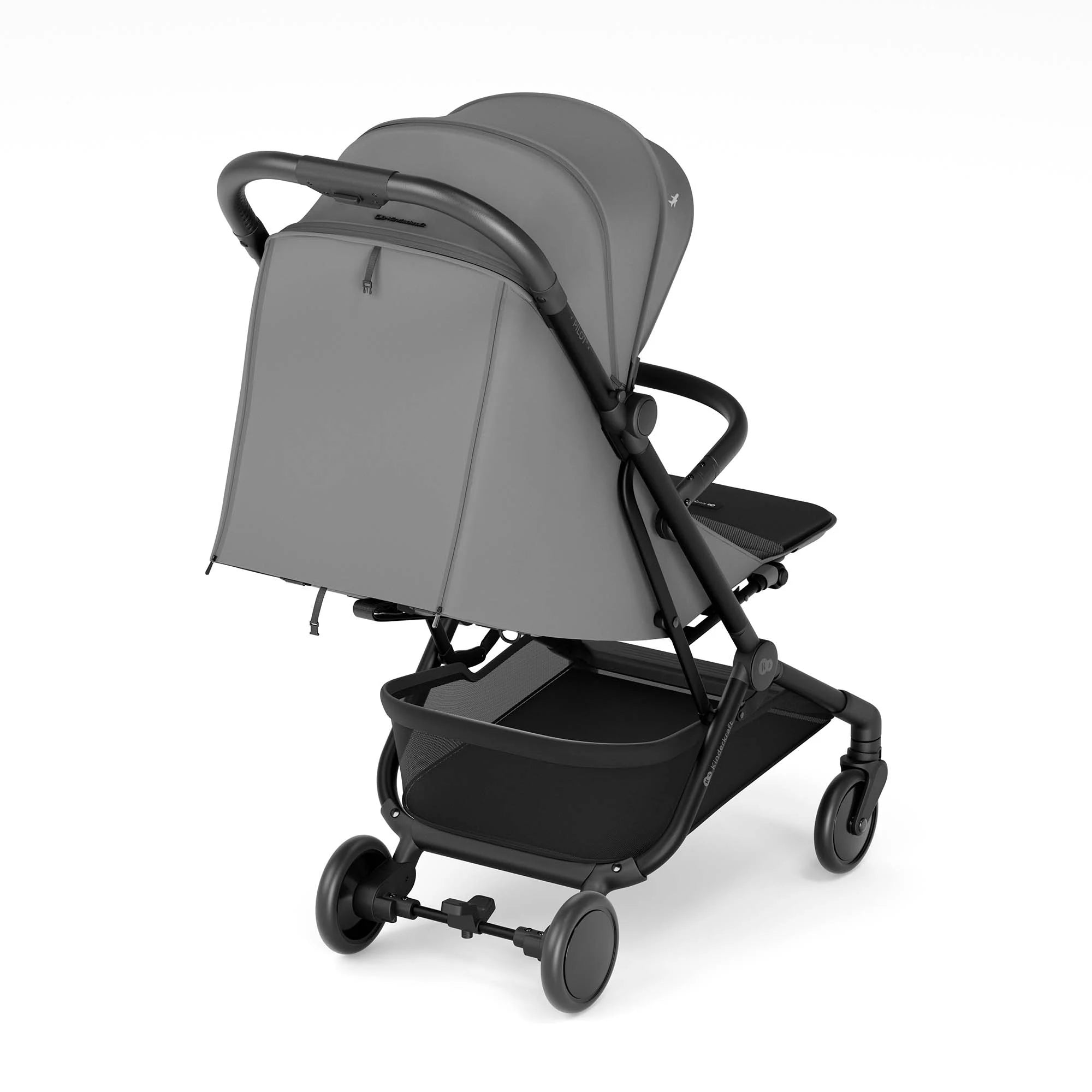 Passeggino per aereo PILOT 2 Grigio - Be Brave Boutique