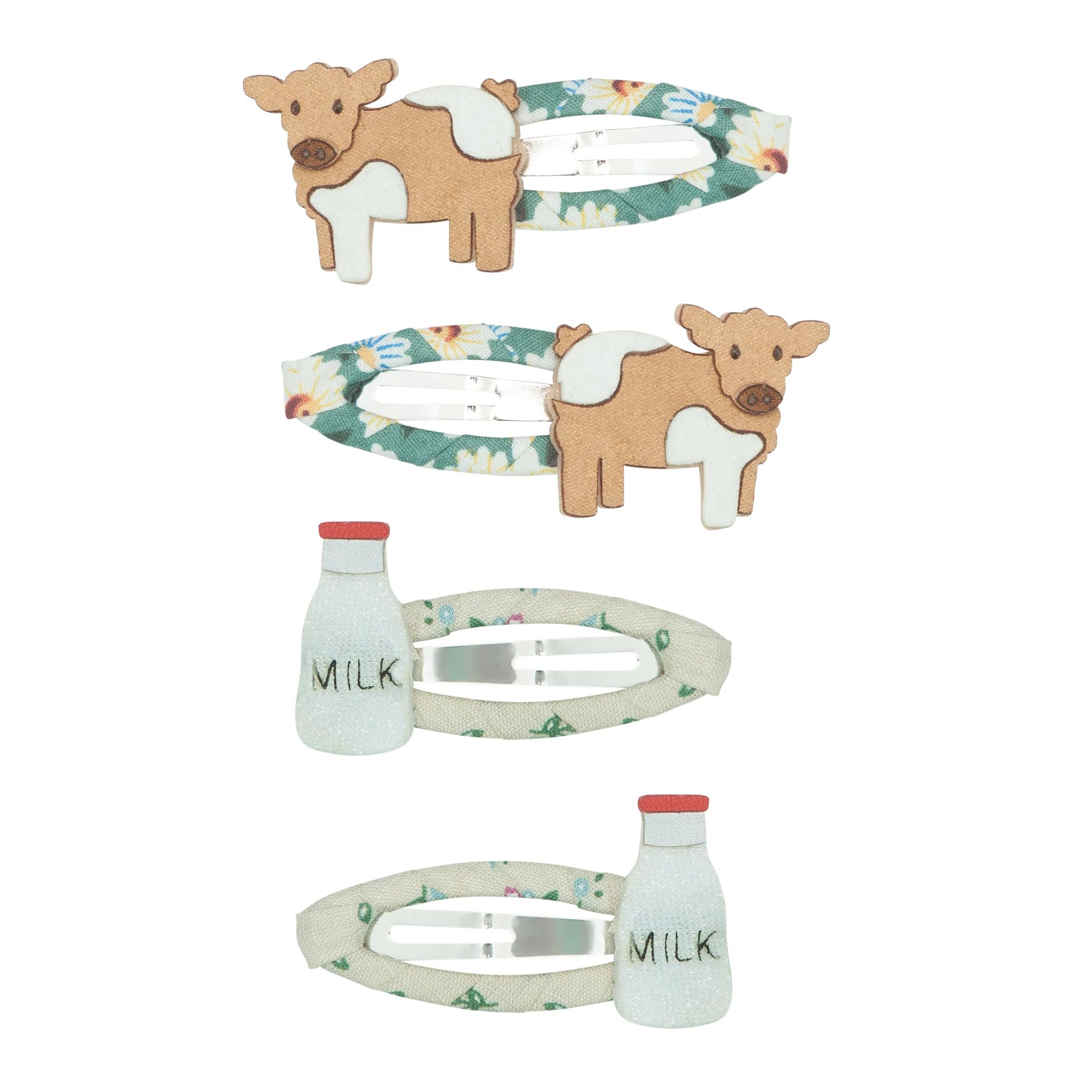 Clip a coccodrillo Mucca e Latte - Be Brave Boutique