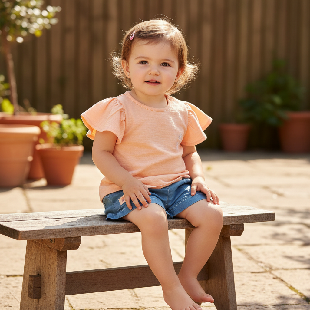 Completo in cotone per bambini