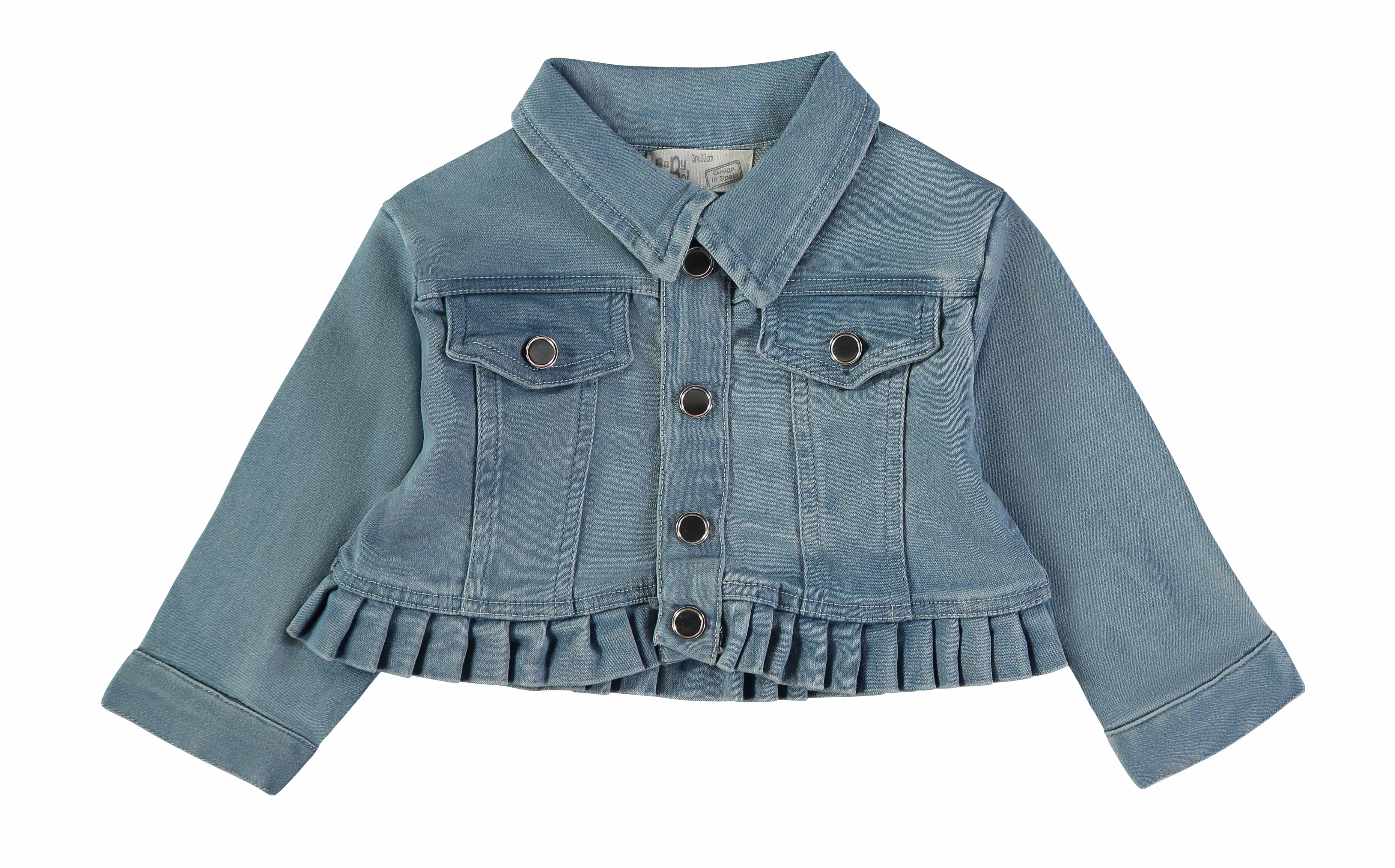 Giubbino in jeans per bambina