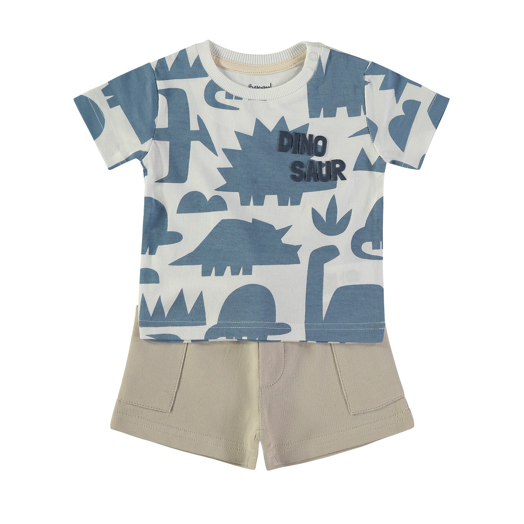 Completo in cotone per bambini 2pz Dinosauro