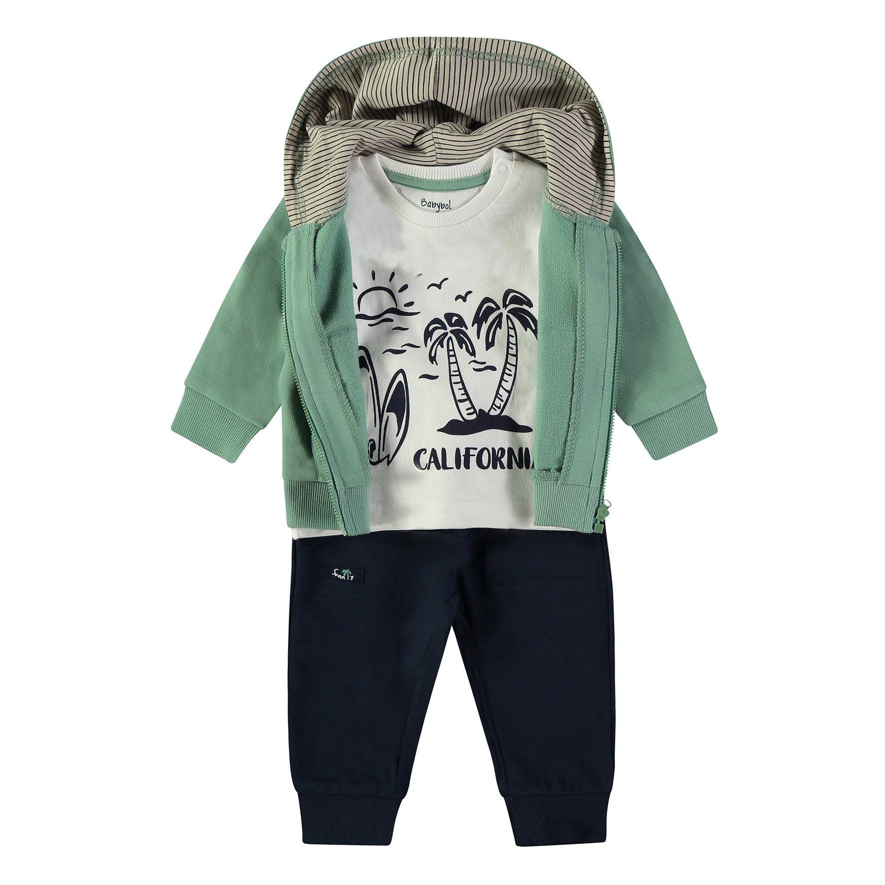 Completo in cotone per bambini 3pz