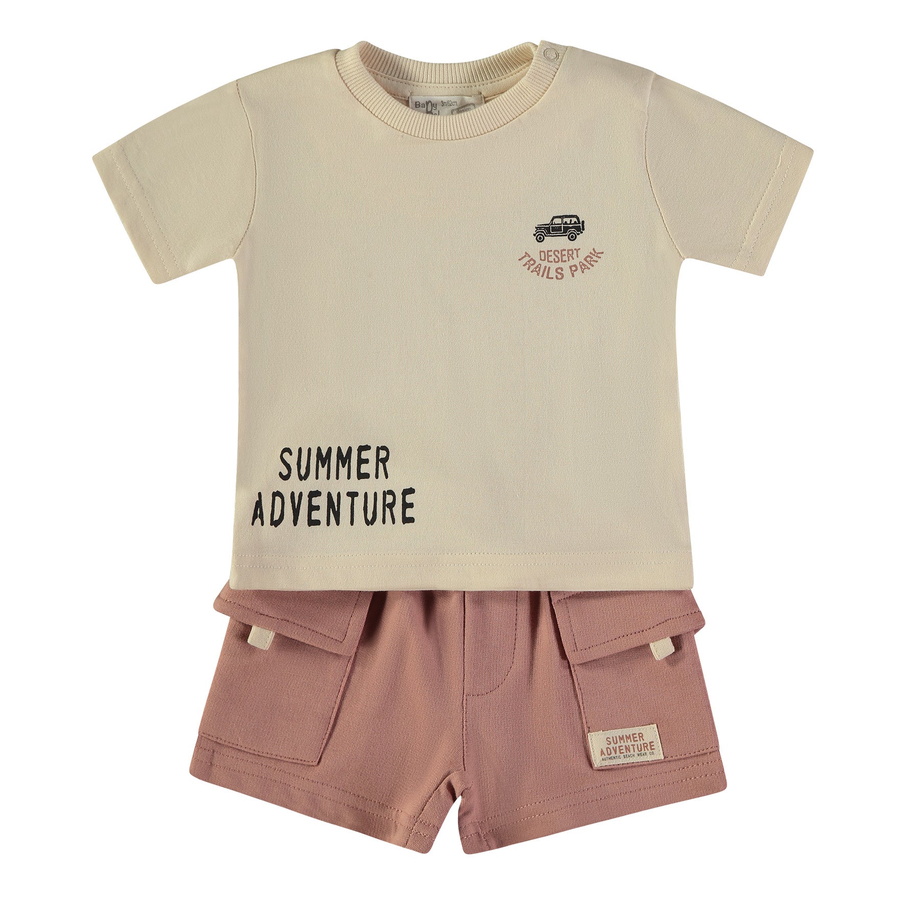 Completo in cotone per bambini 2pz