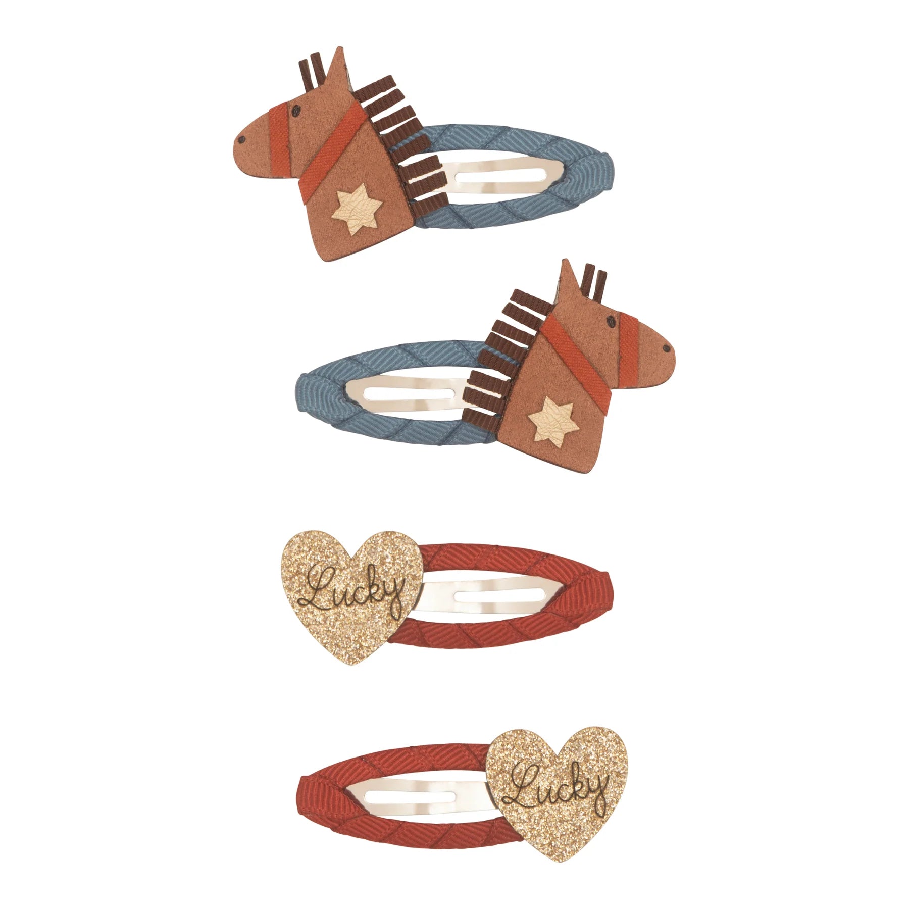 Clip set Lucky Horse - Be Brave Boutique