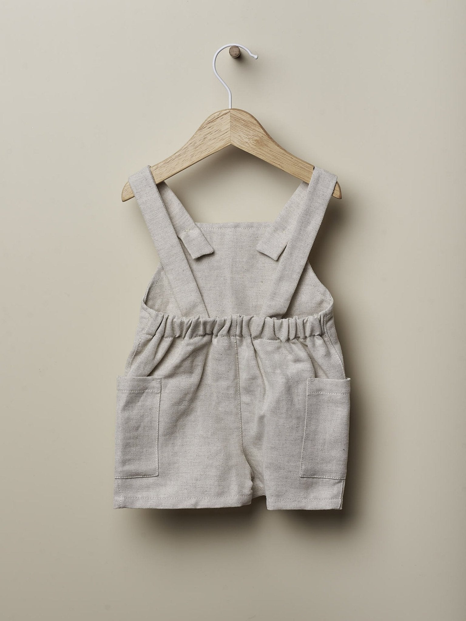 Salopette in lino per bambini - Be Brave Boutique