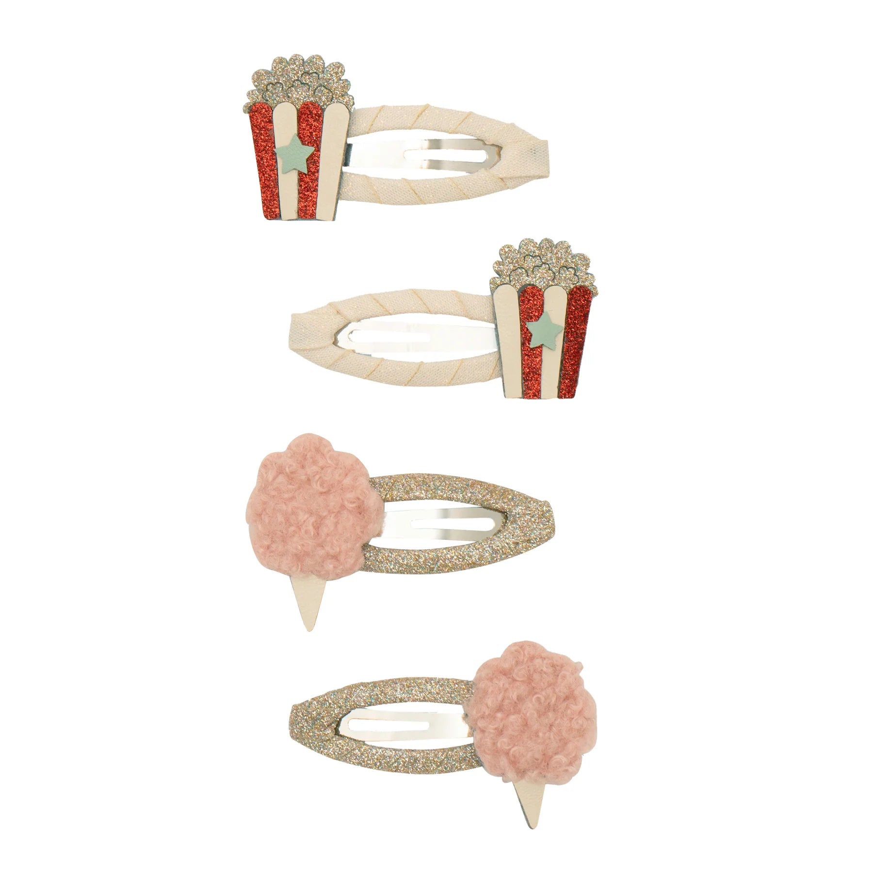 Clip popcorn e zucchero filato - Be Brave Boutique