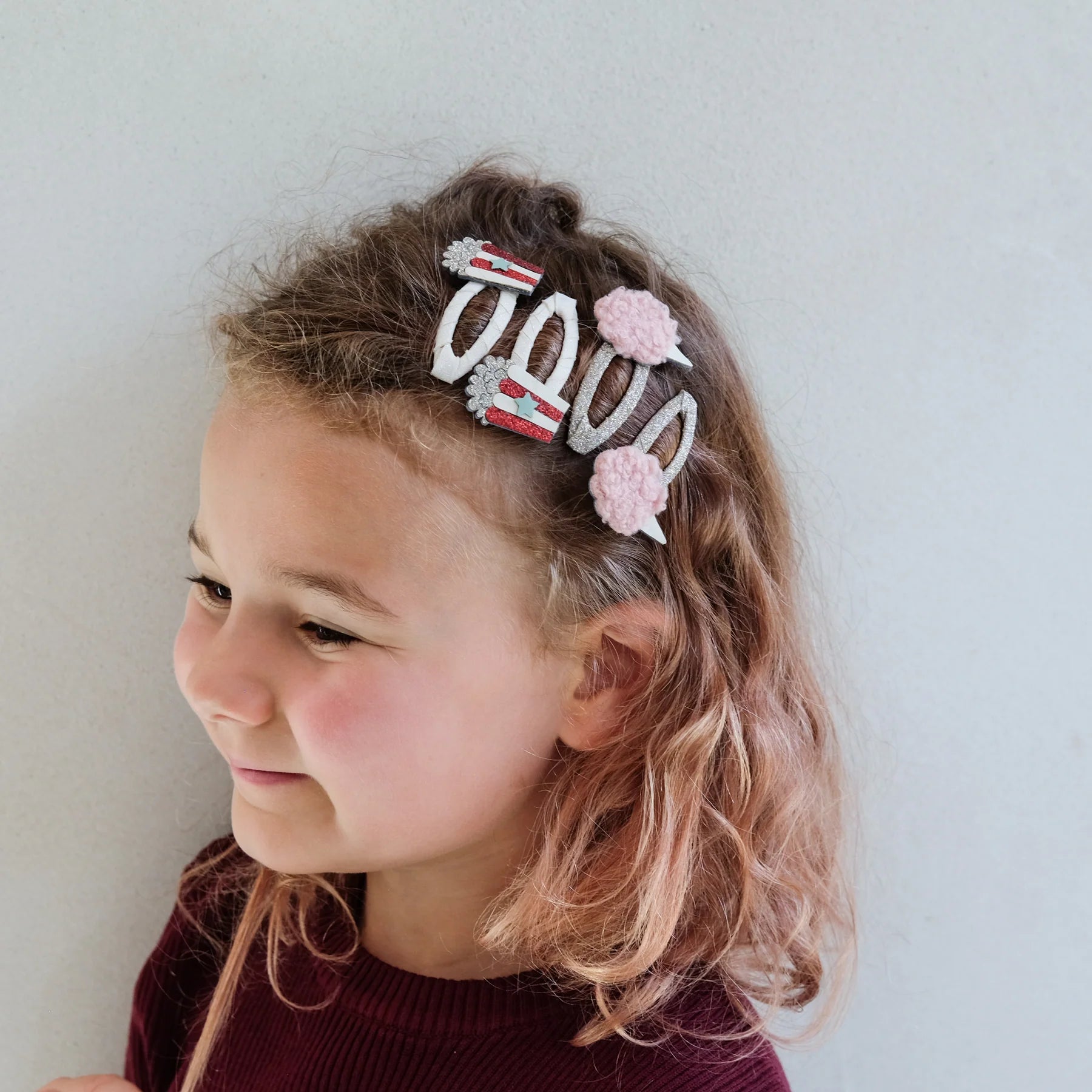 Clip popcorn e zucchero filato - Be Brave Boutique