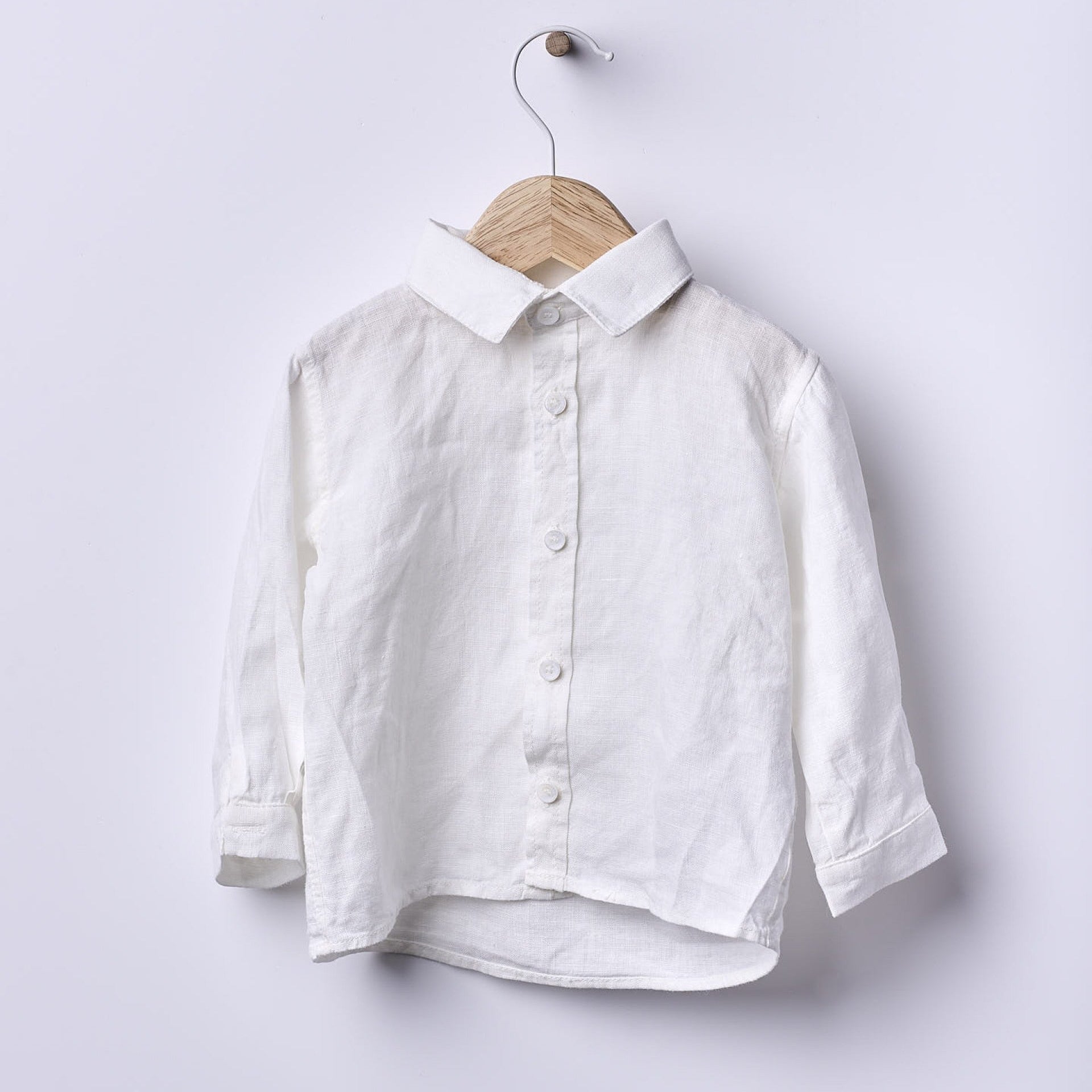 Camicia da Cerimonia a Maniche Lunghe in Lino – CELEBRATION - Be Brave Boutique
