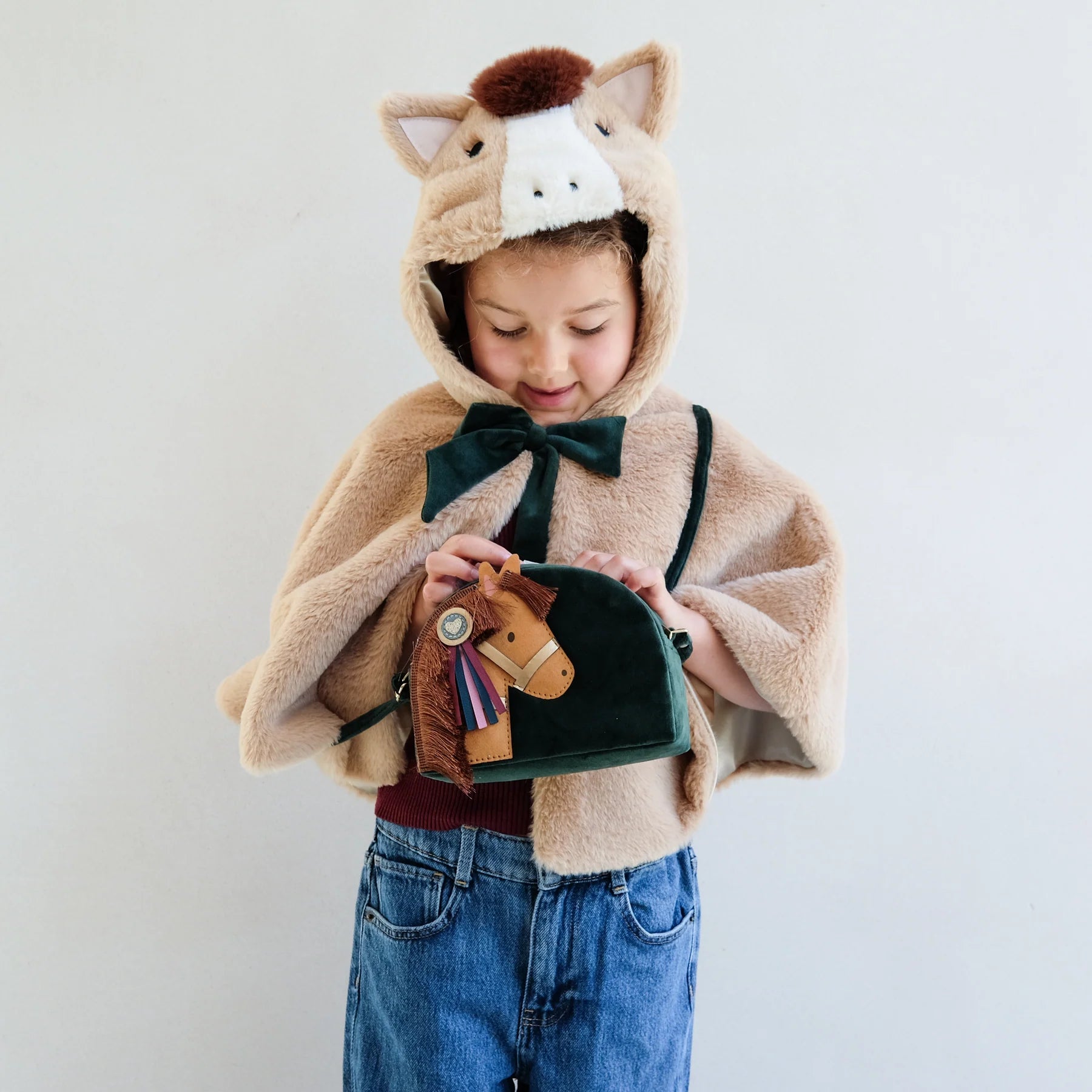 Borsa in velluto Pony - Be Brave Boutique