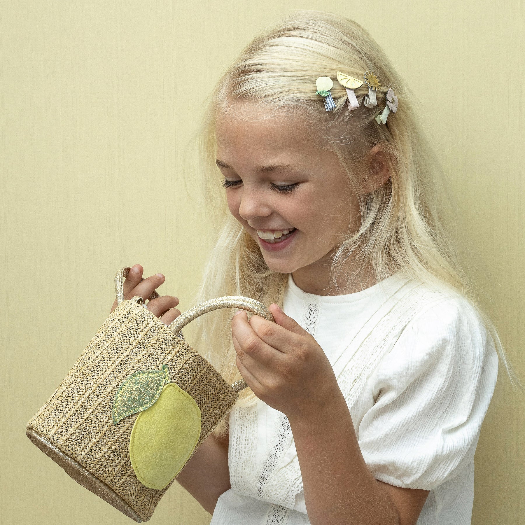 Mini Borsa Cestino Limone - Be Brave Boutique
