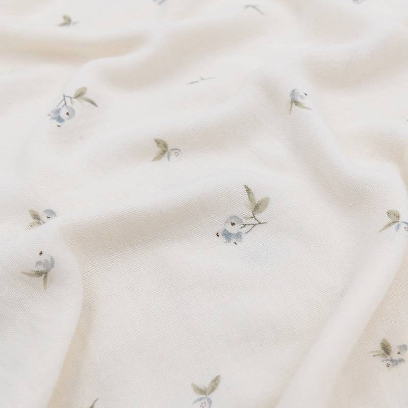 Swaddle Muslin XL multi-uso 120x120cm 2-Pack - Berries/ Light Blue - Be Brave Boutique