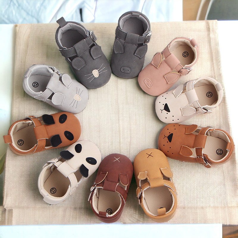 Scarpe da Bambini Crema in ecopelle Cagnolino - Be Brave Boutique