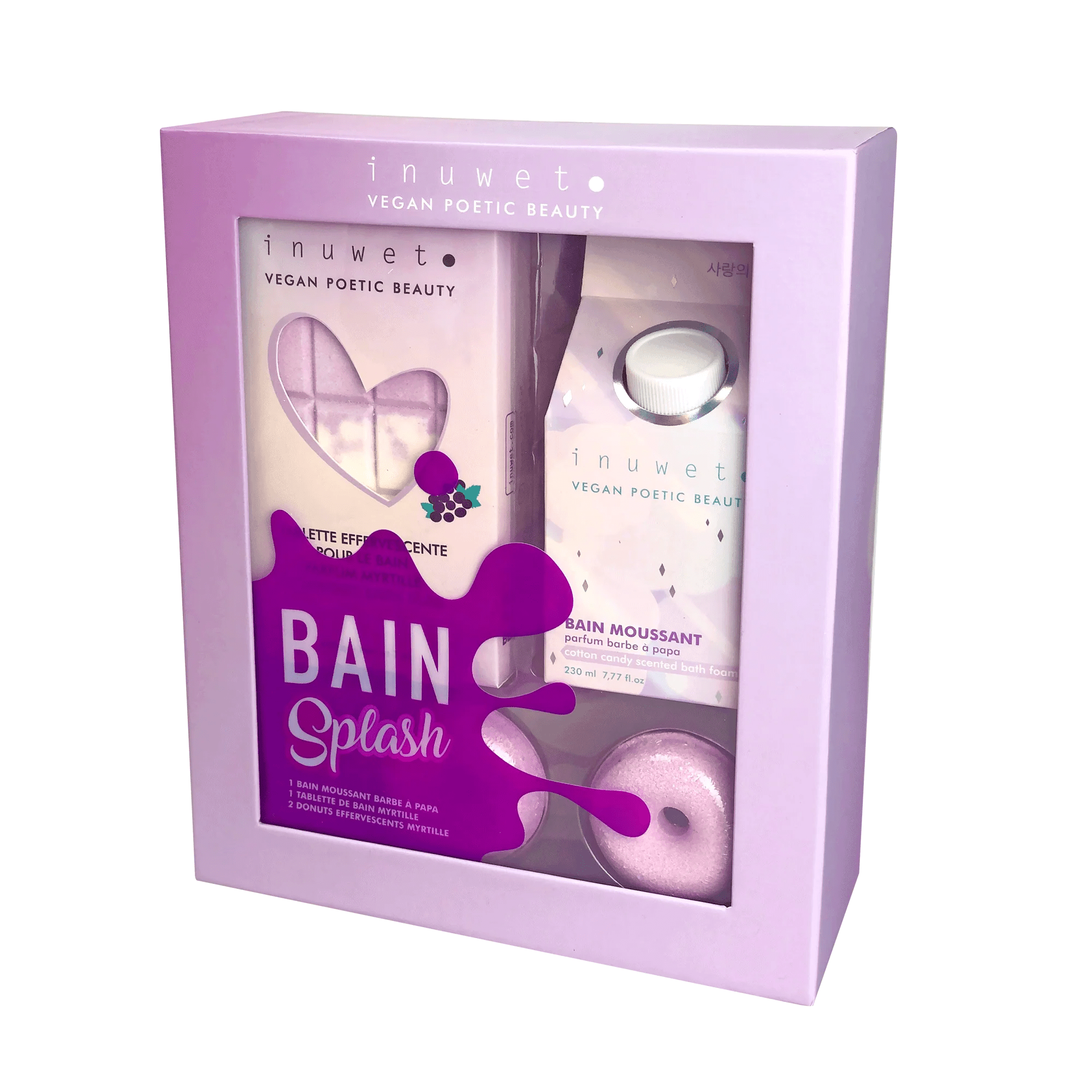 SET REGALO BAGNO SPLASH - MIRTILLO - Be Brave Boutique