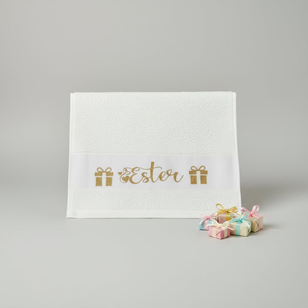 Asciugamani Natalizio personalizzato idea regalo Natale - Be Brave Boutique