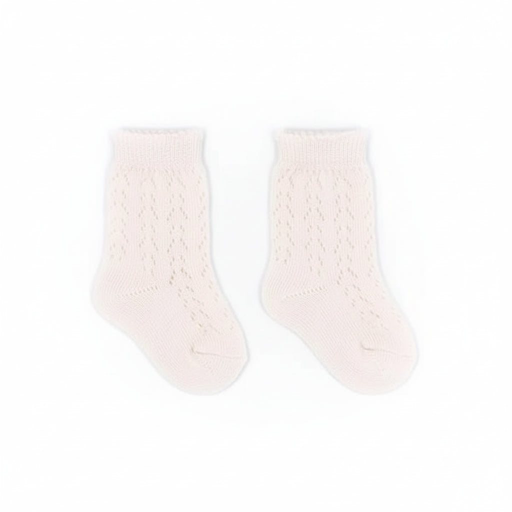 Calze Traforate Bimba - PANNA 02 - Be Brave Boutique