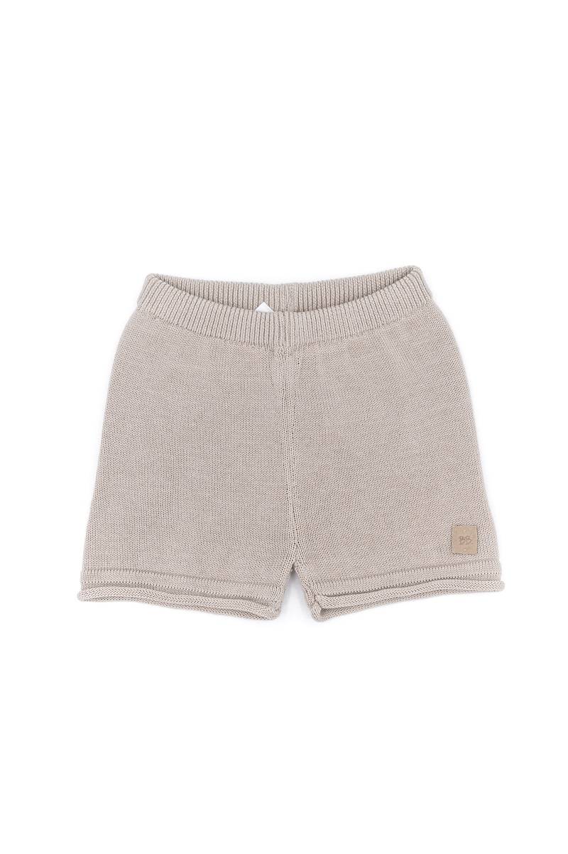 Pantalone Corto Knitted - CAMMELLO 33 - Be Brave Boutique