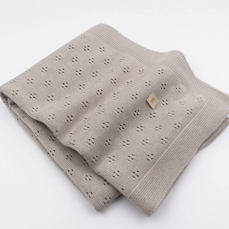 Copertina Traforata Knitted - CAMMELLO 331 - Be Brave Boutique