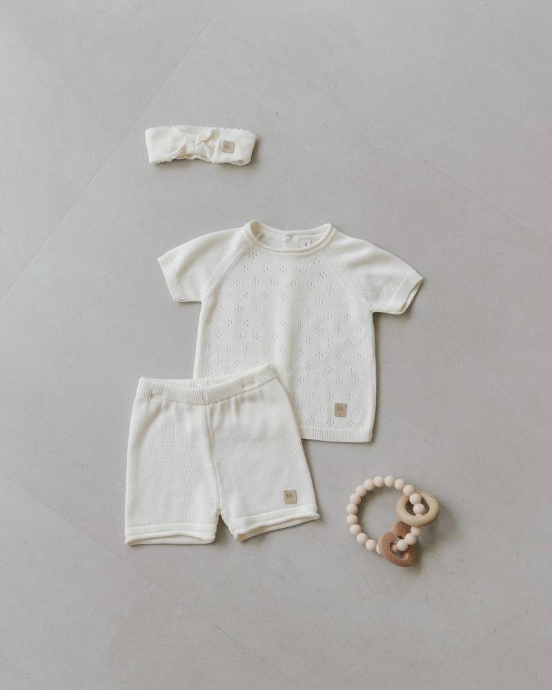 Maglia Taforata Knitted - BIANCO 01 - Be Brave Boutique