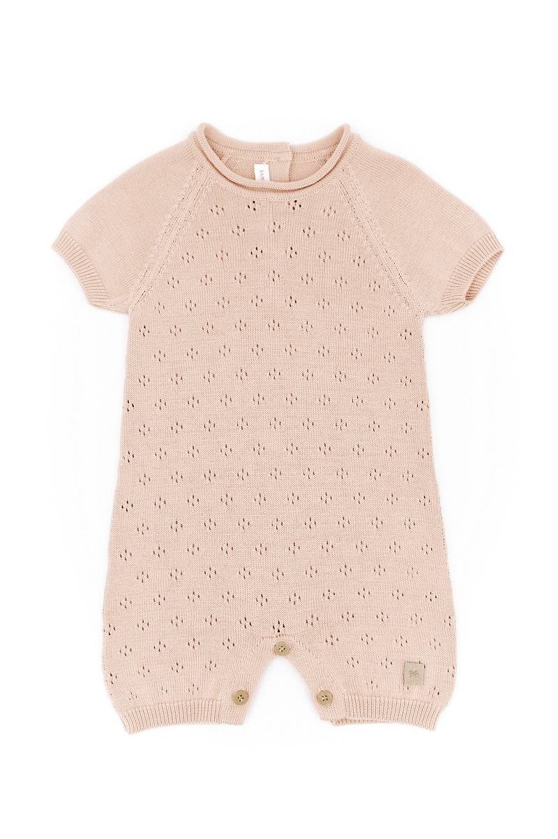 Pagliaccetto Traforato Knitted - ROSA 04 - Be Brave Boutique