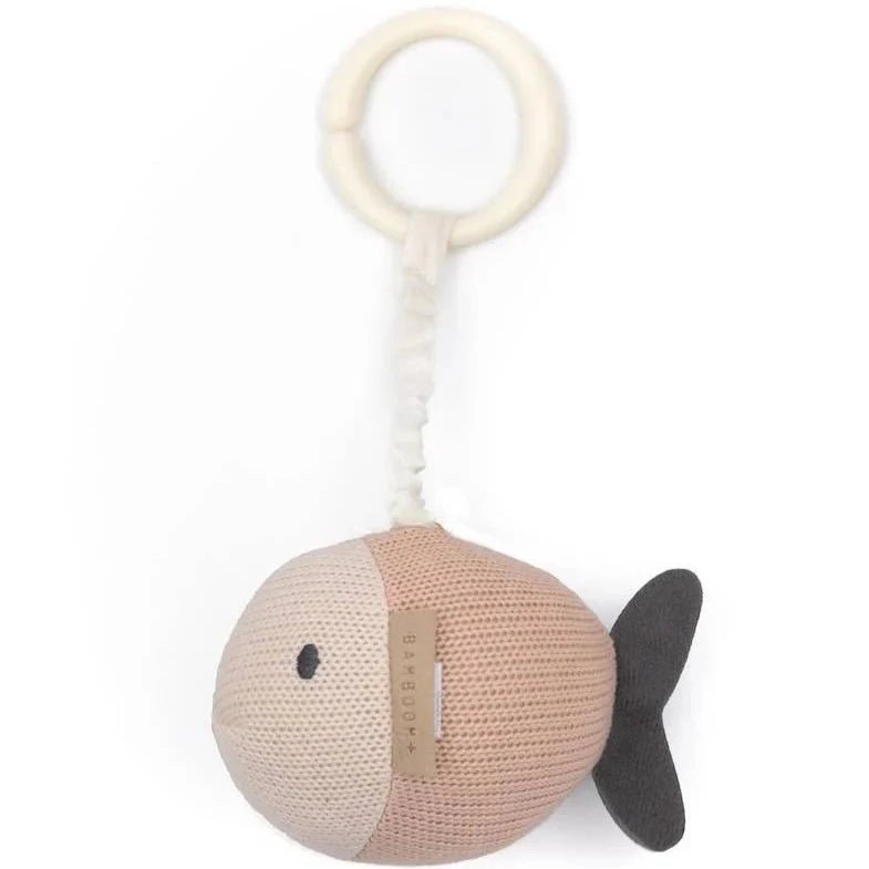 Giochino Pull & Shake, a Maglia - Fish - PINK 04 - Be Brave Boutique