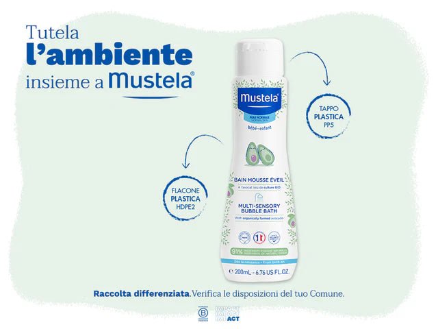 Mustela Bagnetto Mille Bolle 750 ml Detersione Delicata - Be Brave Boutique