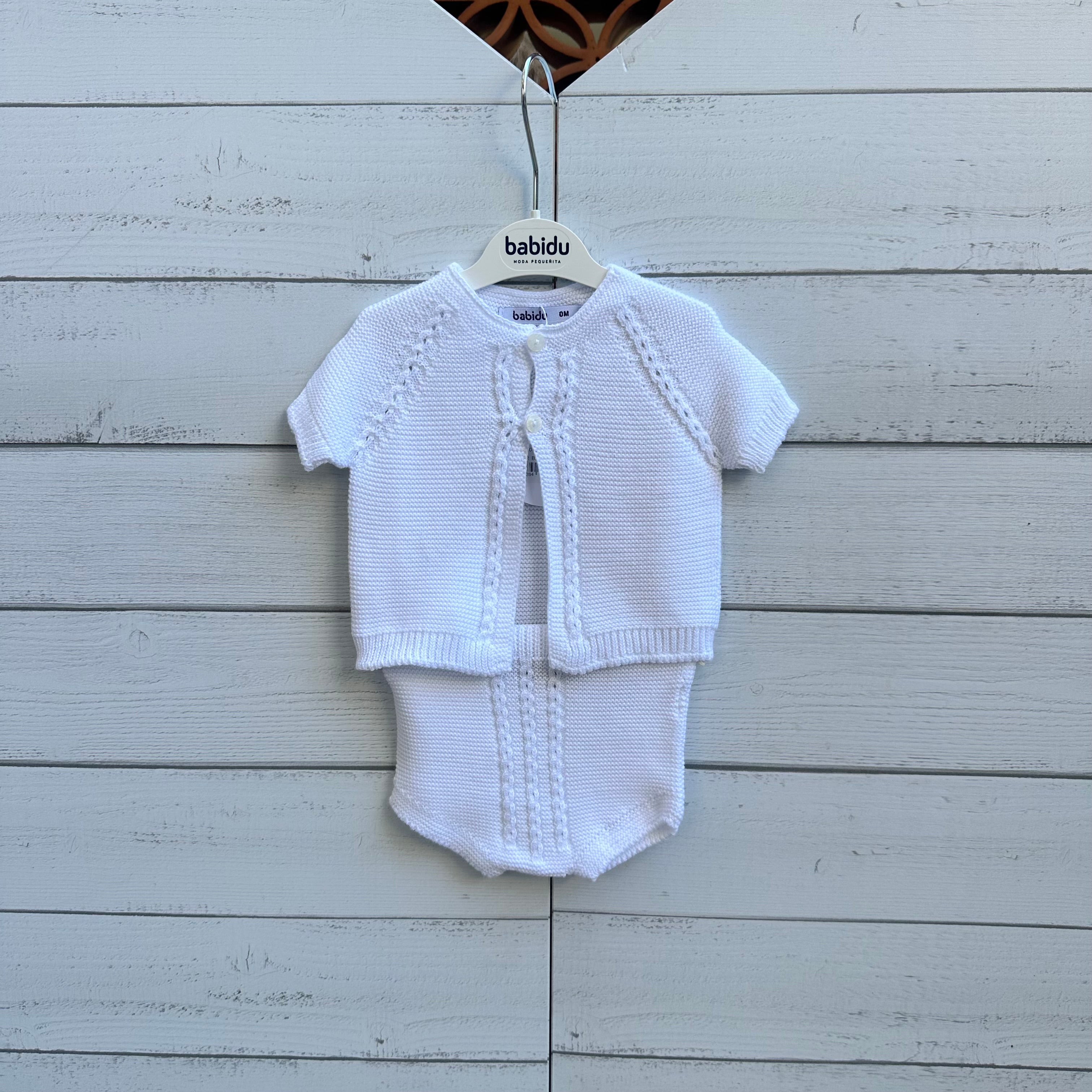 Completo nascita in Filo Bianco - Be Brave Boutique