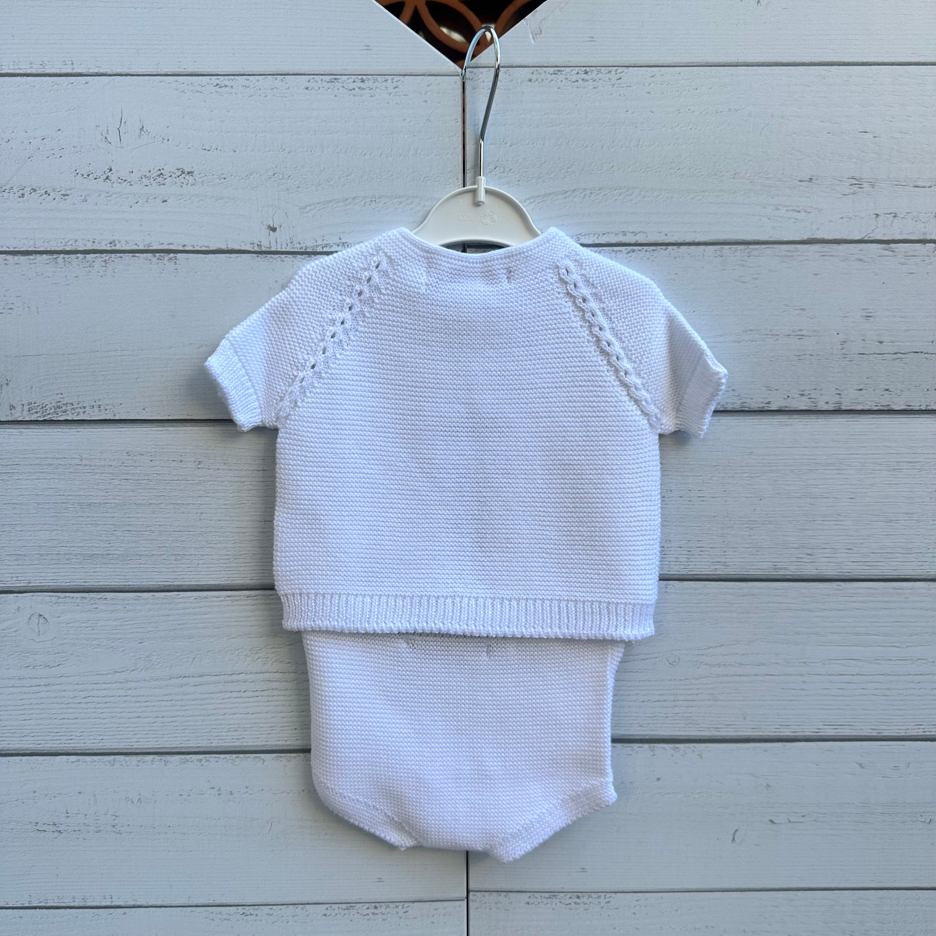 Completo nascita in Filo Bianco - Be Brave Boutique
