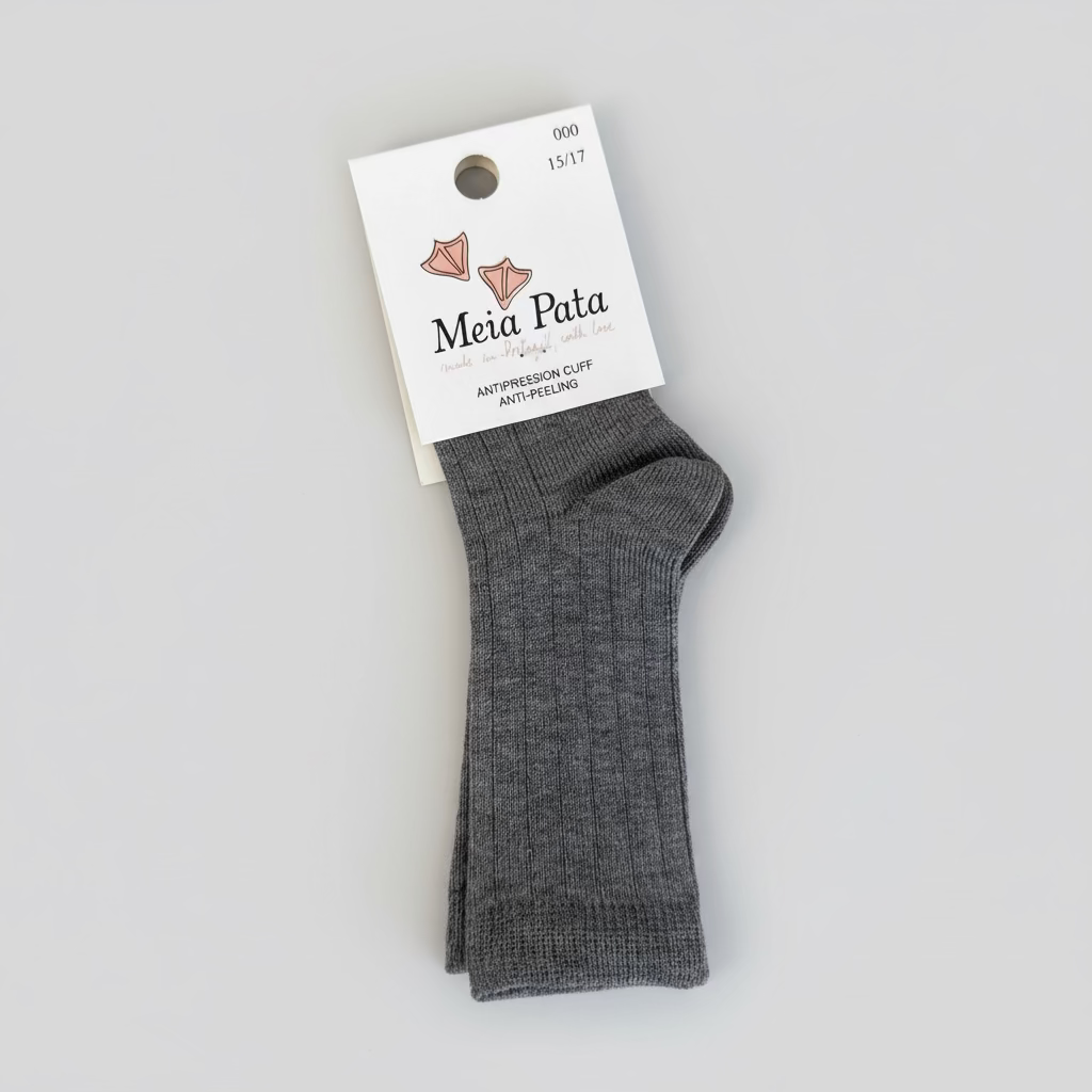 Calze lunghe bimbo in cotone Meia Pata - Be Brave Boutique