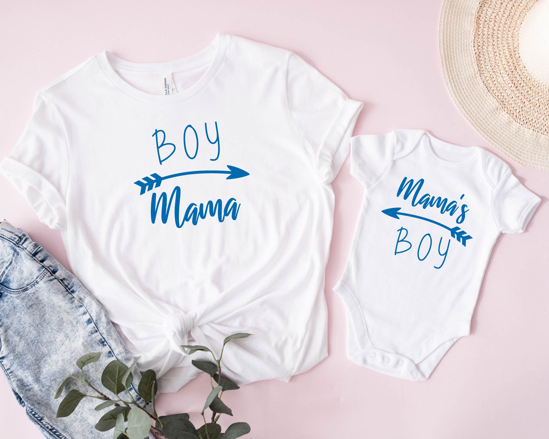 Mama's Boy e Boy Mama Coppia Tshirt e Body - Be Brave Boutique