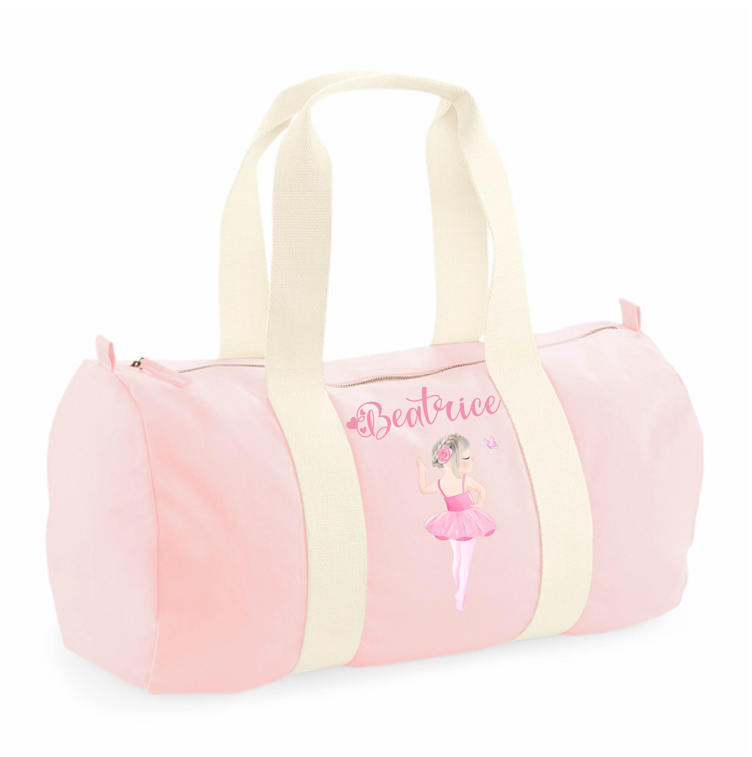 Borsone Nascita Personalizzato in Cotone Ballerina danza