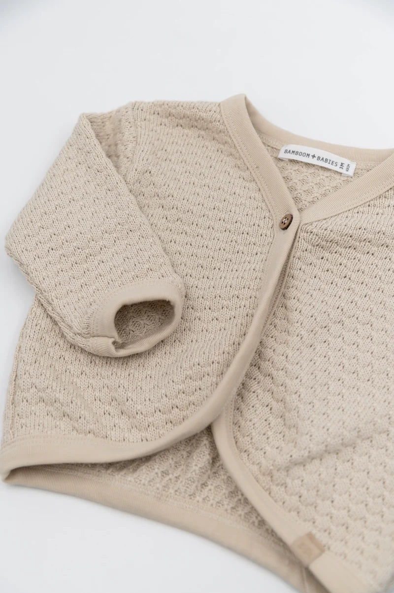 Cardigan maglia - SAND 10 - Be Brave Boutique