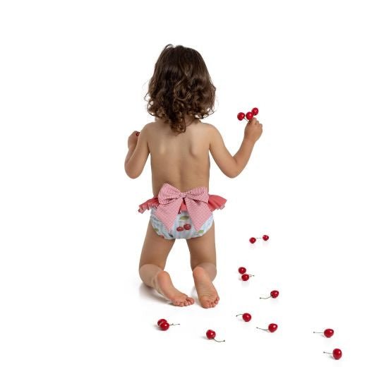 Costume Mutandina Bimba Ciliegie - Be Brave Boutique