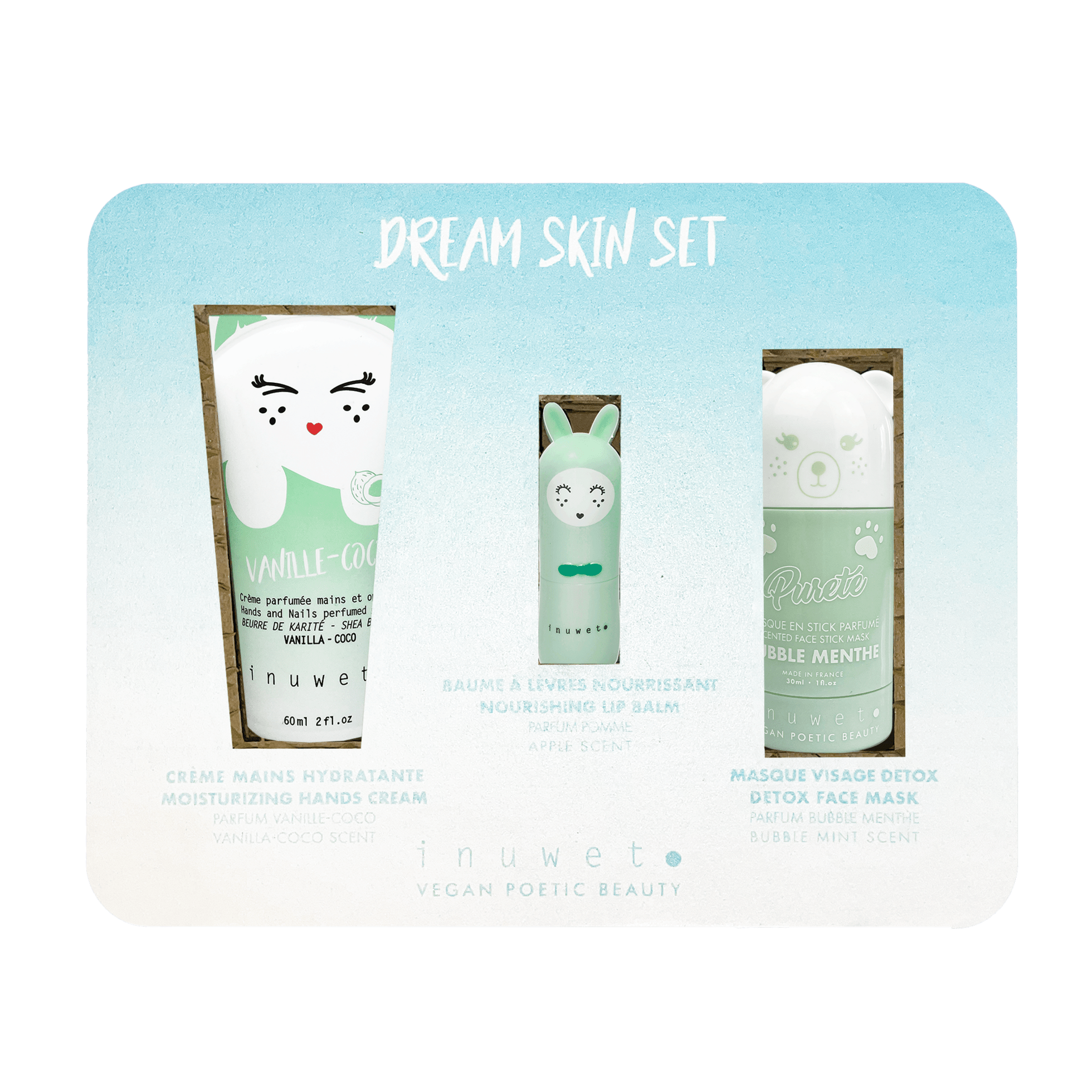 Eco-box Dream Aqua - 3 cure viso e corpo - - Be Brave Boutique