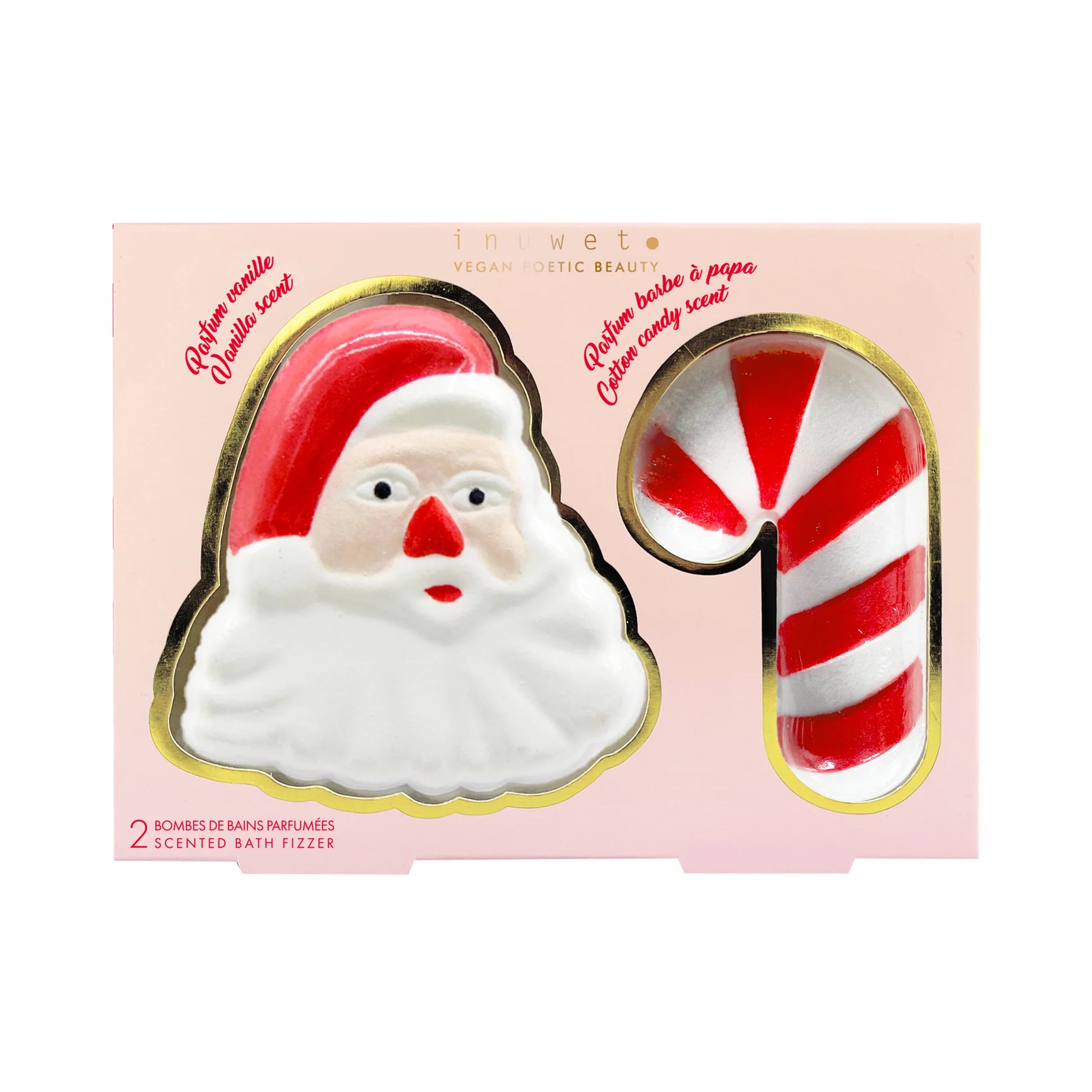 Babbo Natale - 2 bombe da bagno