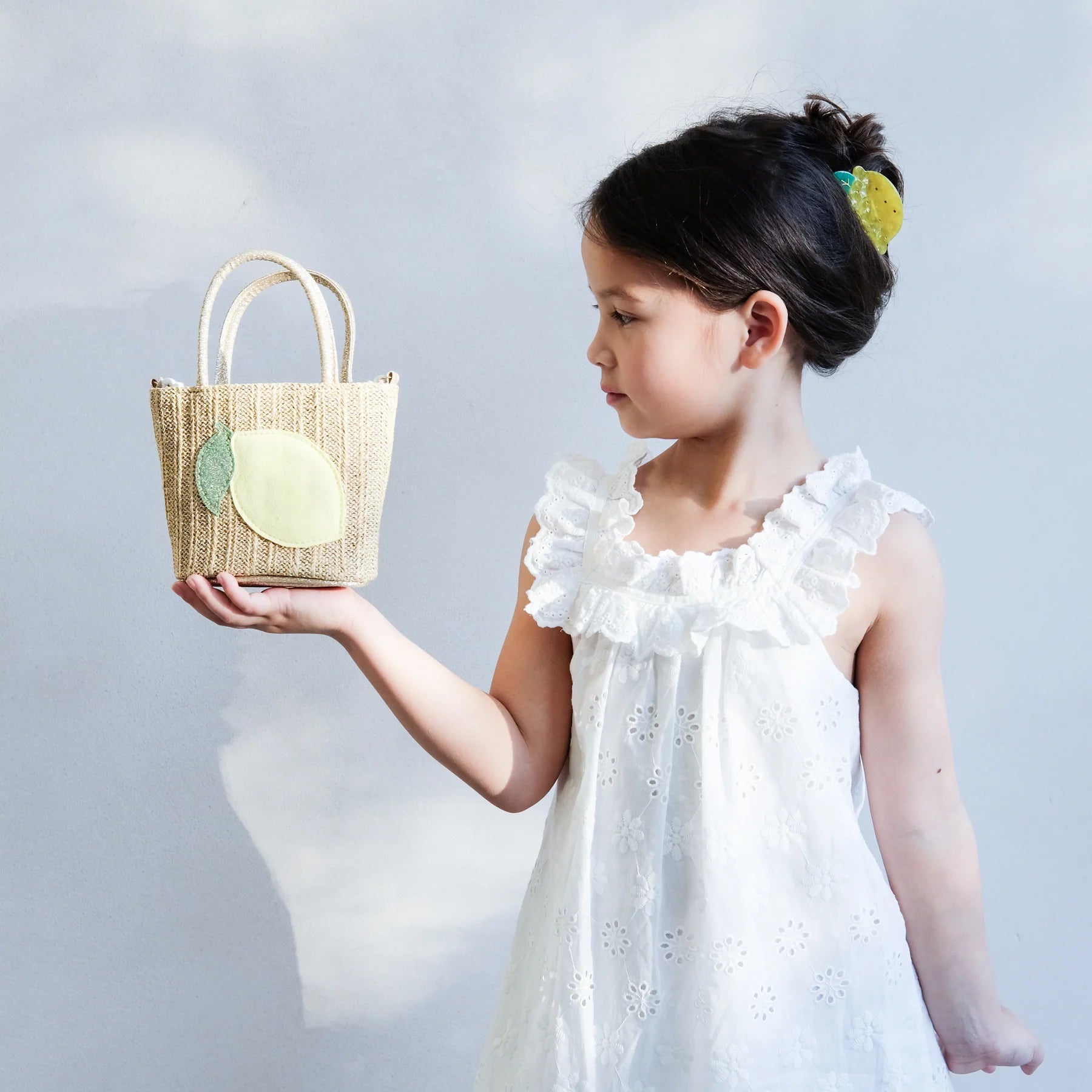 Mini Borsa Cestino Limone - Be Brave Boutique