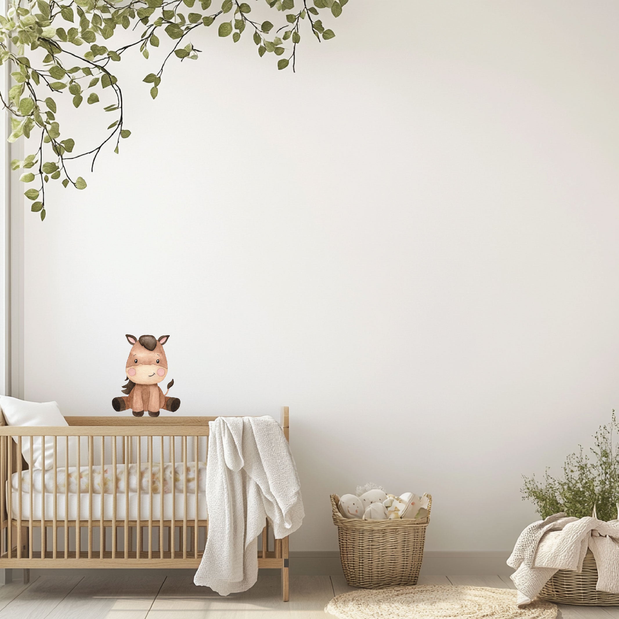Adesivo murale H30cm Animali Safari - Be Brave Boutique