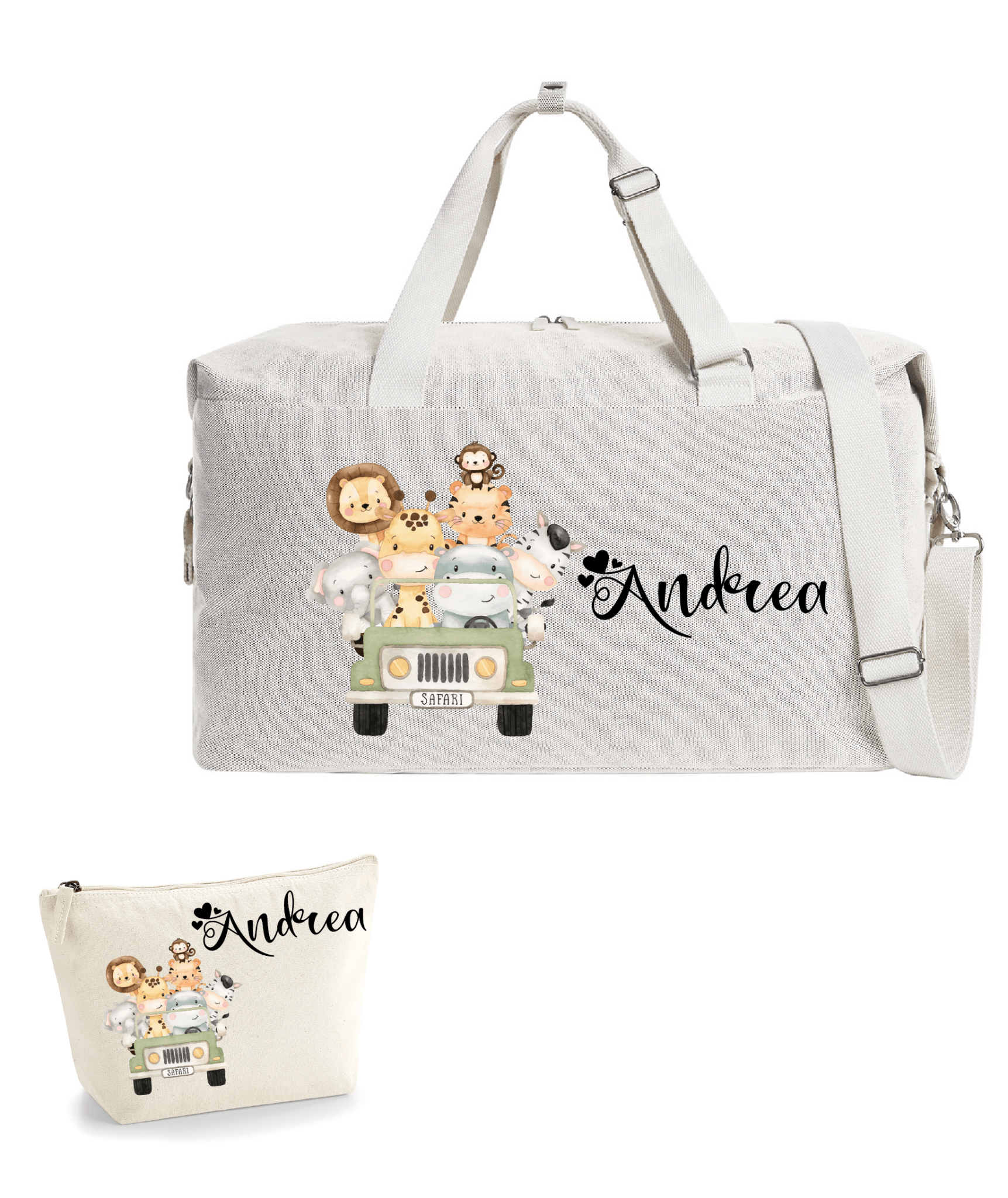 BORSONE SAFARI E POCHETTE ABBINATA - Be Brave Boutique