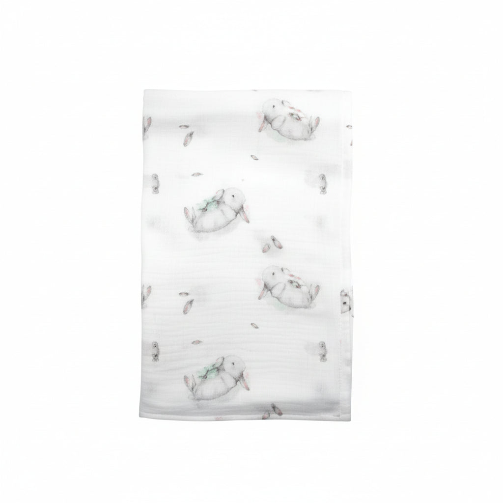 Mussola Candy Coniglietti - Be Brave Boutique
