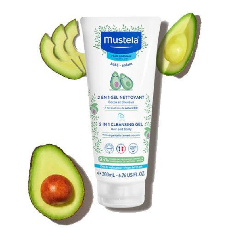 Gel Detergente Mustela 2 In 1 200ML - Be Brave Boutique