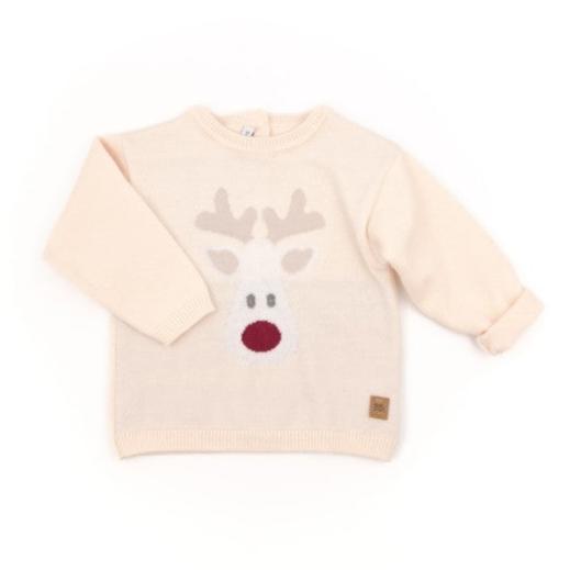 Maglia Natale Bamboom Rosa/Sabbia - Be Brave Boutique
