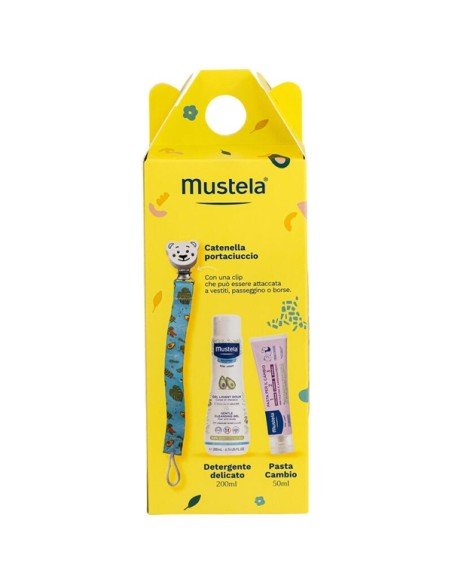 Mustela Cofanetto Porta Ciuccio - Welcome baby