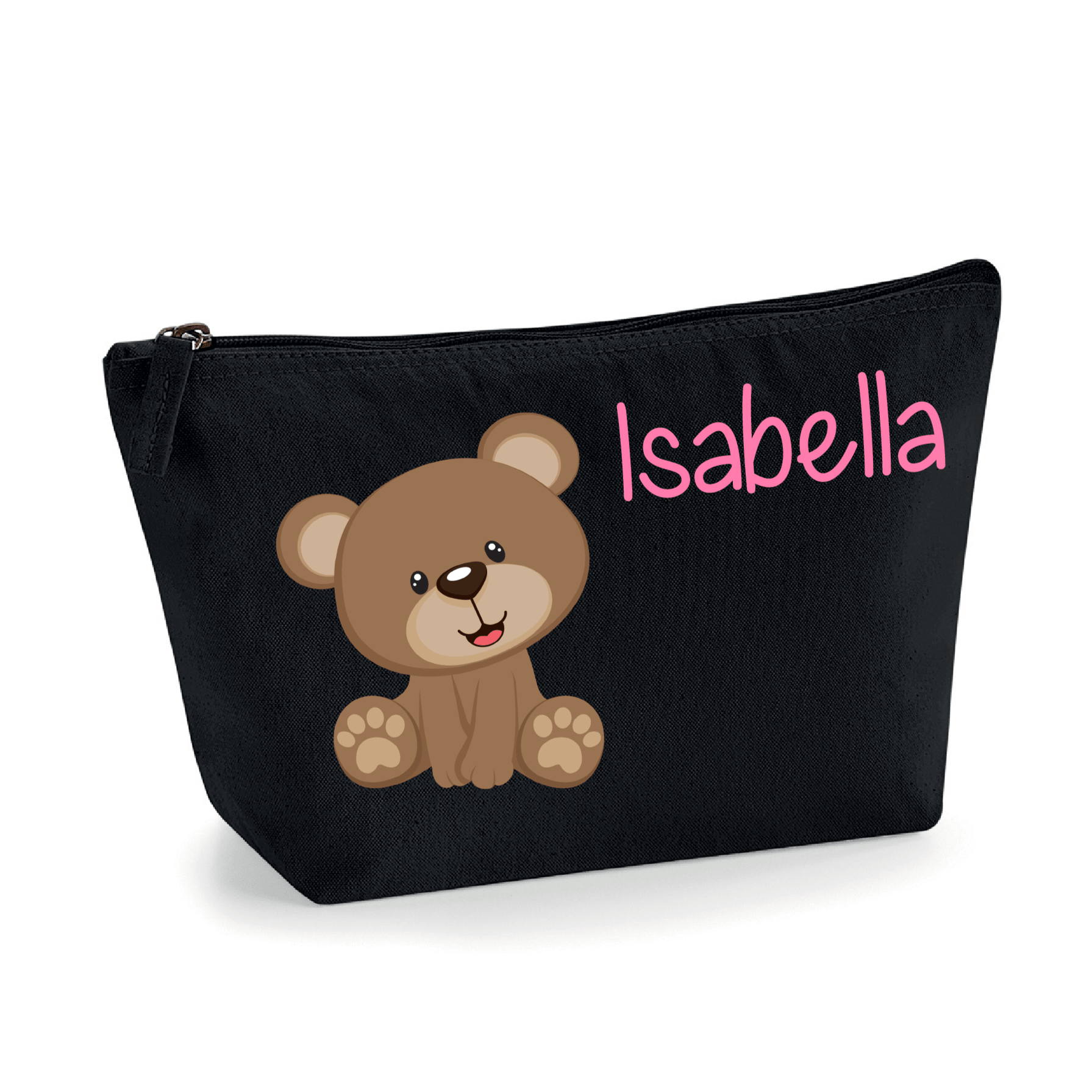 Pochette in cotone organico personalizzabile Orsetto - Be Brave Boutique