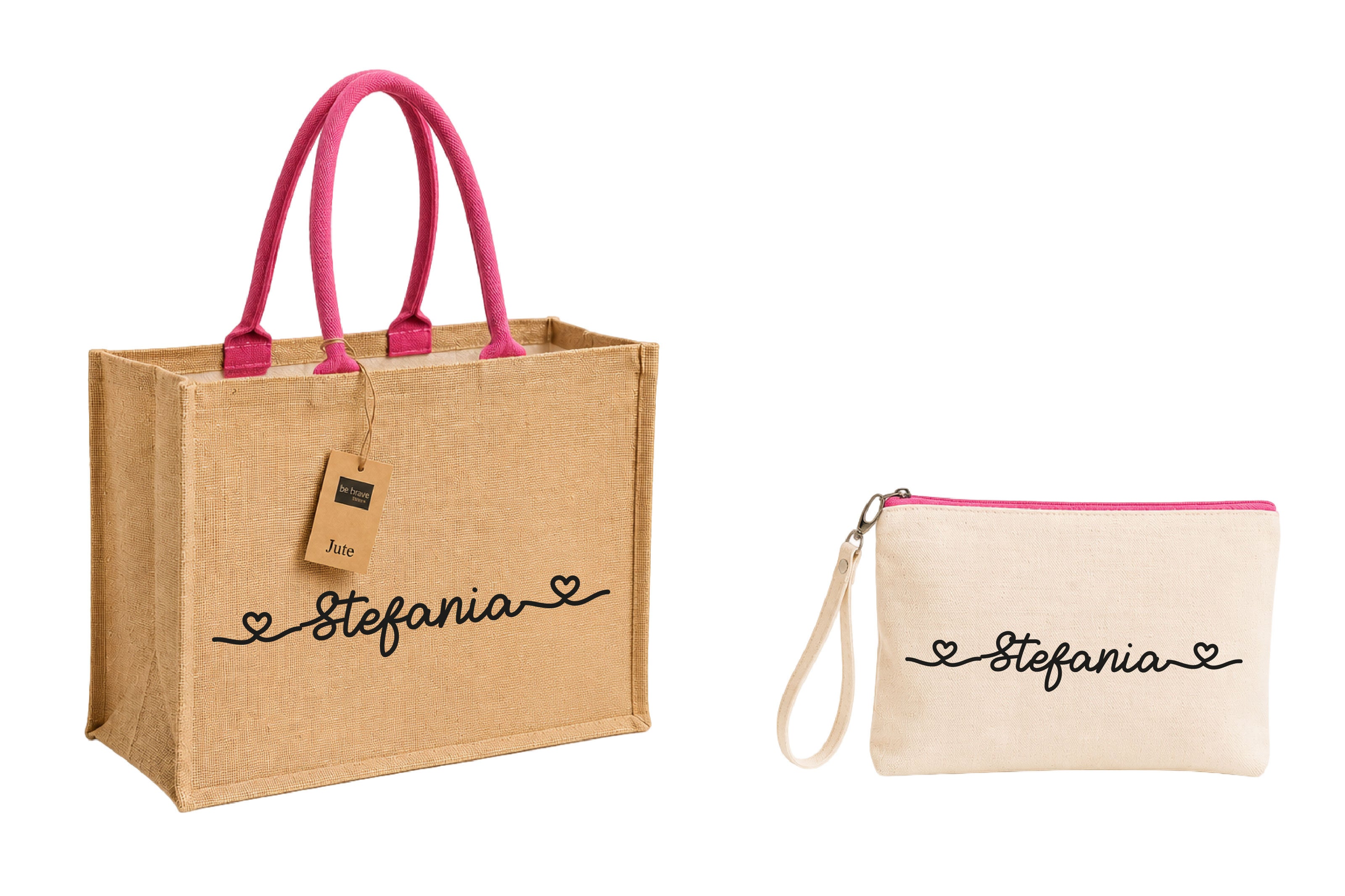 Shopper Maestra più pochette – Regalo Fine Anno Insegnante – Ricordo della Classe